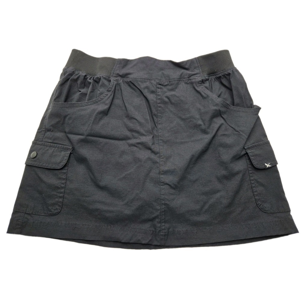 Eddie Bauer Christine Skort Womens S Black Cargo Stretch EB000275